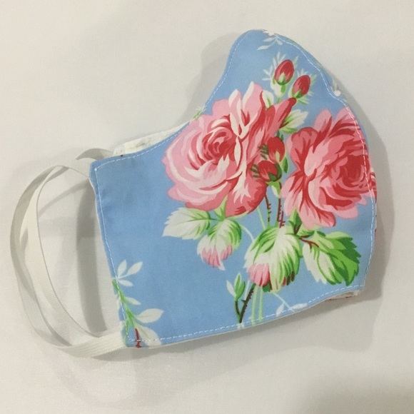 handmade Accessories - 4 for $20 Adult face mask handmade novelty floral
